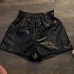 Leather Shorts